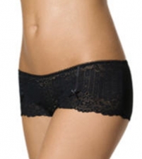 Lace Front Cheeky Boyshorts